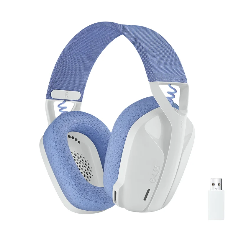 Product Image for Logitech G435 Wireless Ultralight - White