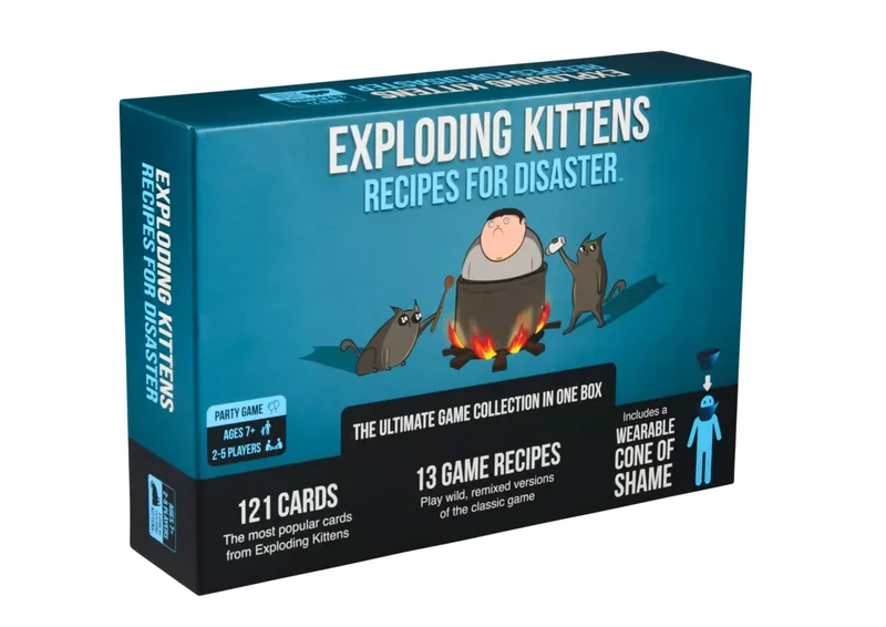 Product Image for Brädspel - Exploding Kittens Recipes for Disaster (Eng) - Partyspel | Webhallen