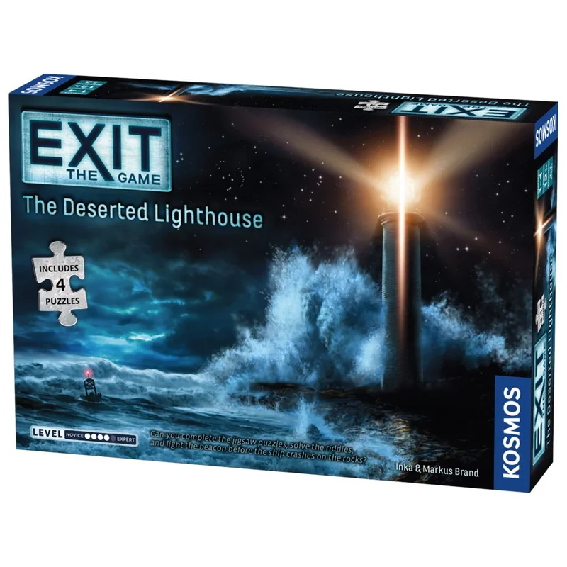 Product Image for Brädspel - EXIT: + PUZZLE: The Deserted Lighthouse (Eng) - Escape Room | Webhallen