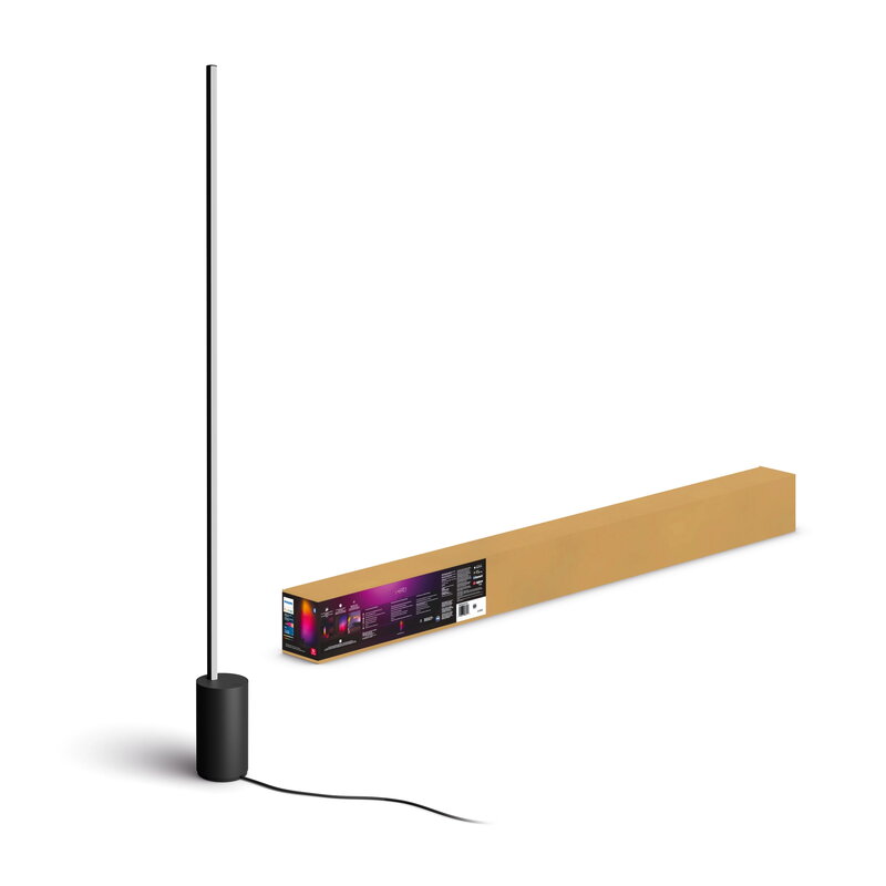 Philips Hue White and Color Ambience Gradient Signe golvlampa / Svart