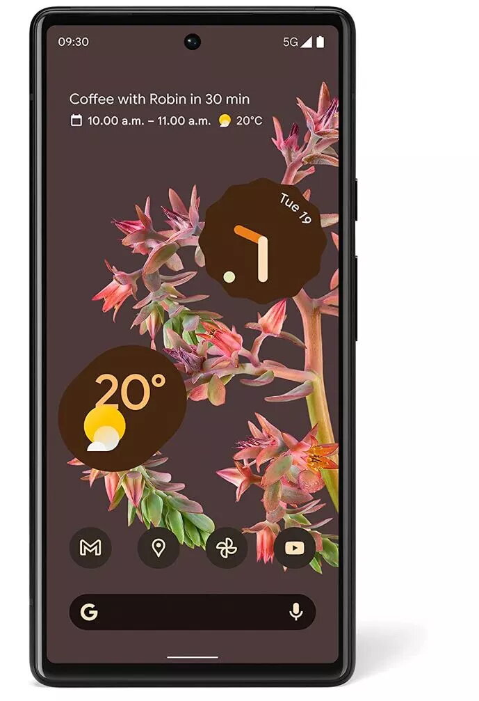 Google Pixel 6 / 128GB - Stormy Black (Fyndvara klass 1)