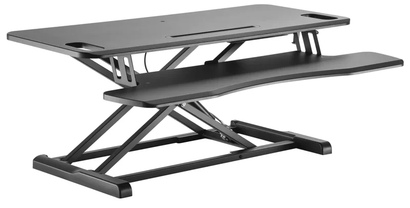 Product Image for iiglo Ergonomisk höj- och sänkbart skrivbord - Svart - Skrivbord | Webhallen