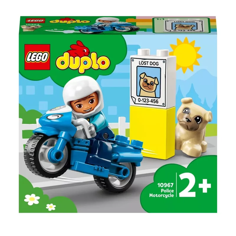 Product Image for LEGO DUPLO Polismotorcykel 10967