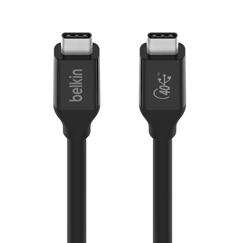 Belkin USB-C till USB-C kabel, 80cm (100W) - Svart