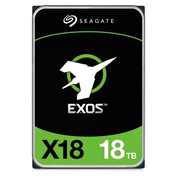 Product Image for Seagate Exos X18 18TB / 256MB / 7200 RPM / ST18000NM000J