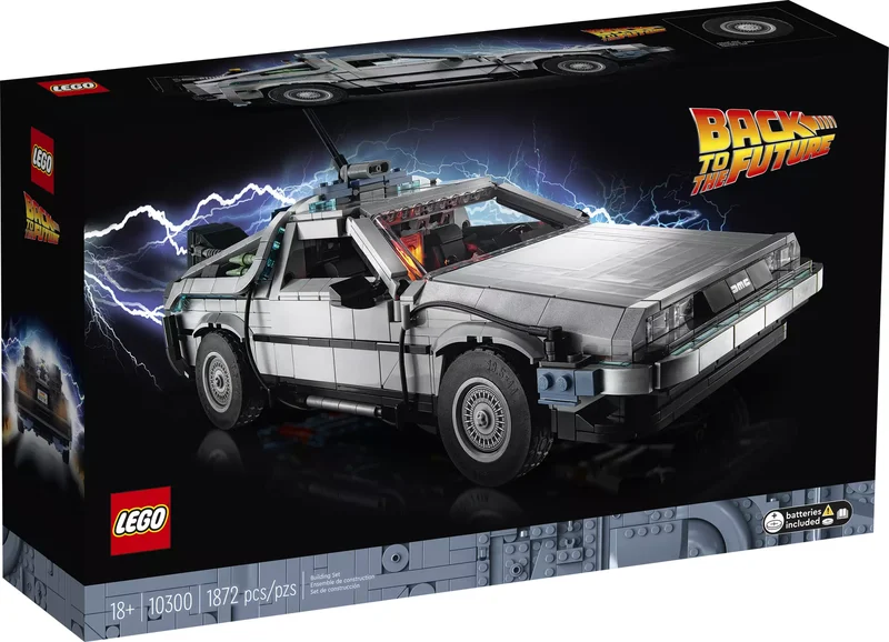 Product Image for LEGO Icons Doc Brown's 1982 DeLorean DMC-12 10300