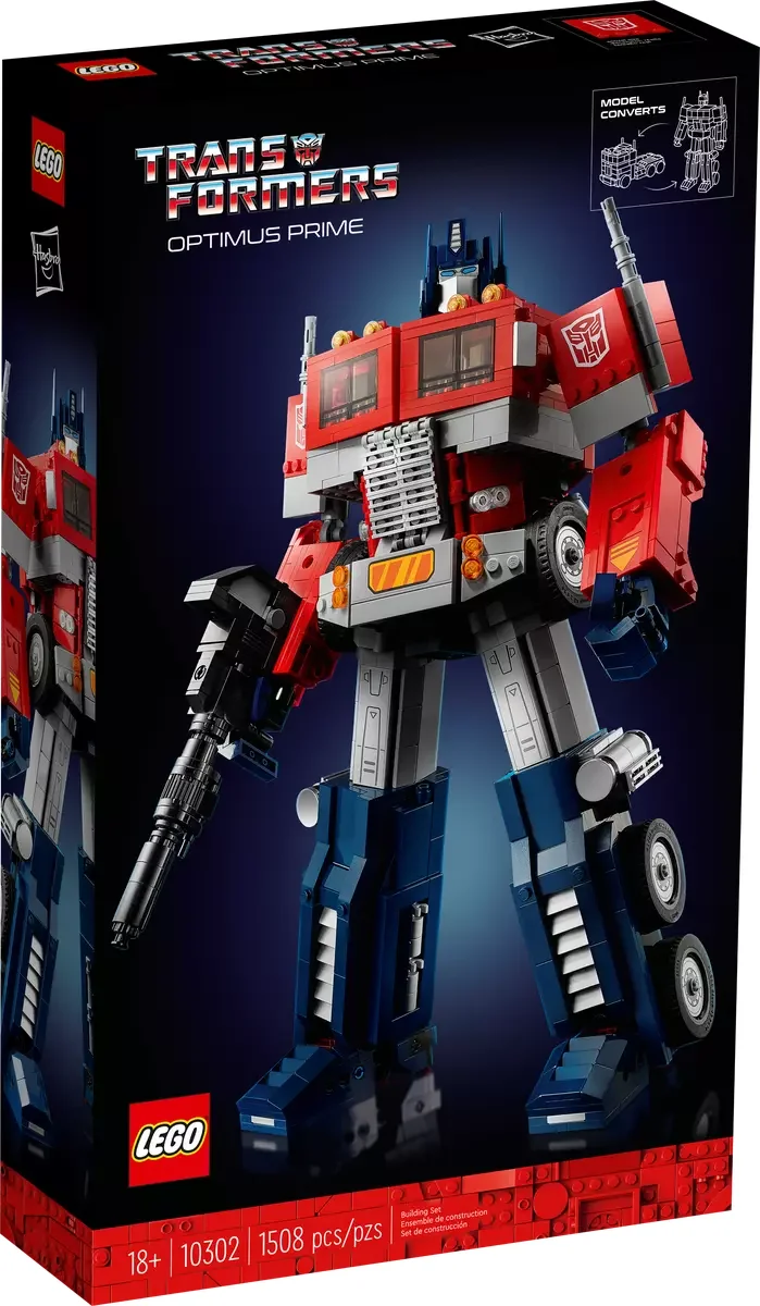 Product Image for LEGO Icons Optimus Prime 10302