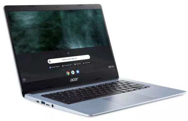 Chromebook CB314-1H / 14" / FHD / IPS / Intel N4020 / 4GB / 64GB / Intel UHD 600 / Chrome OS (Fyndvara - Klass 1)