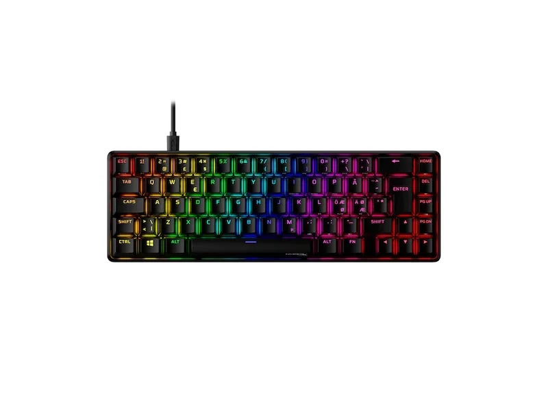 Product Image for HyperX Alloy Origins 65 gaming keyboard (HyperX Red) - Gamingtangentbord | Webhallen