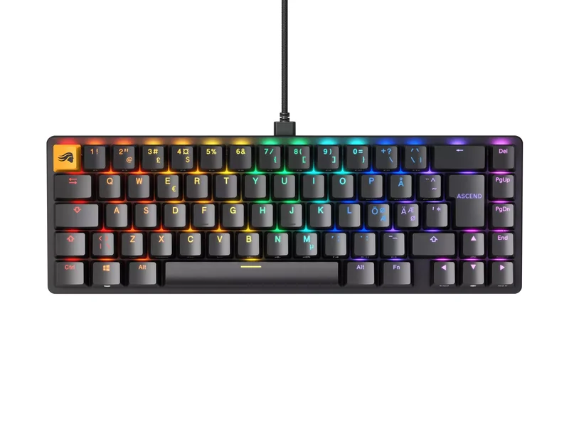 Product Image for Glorious GMMK 2 Compact 65% - Fox switch - Black - Gamingtangentbord | Webhallen