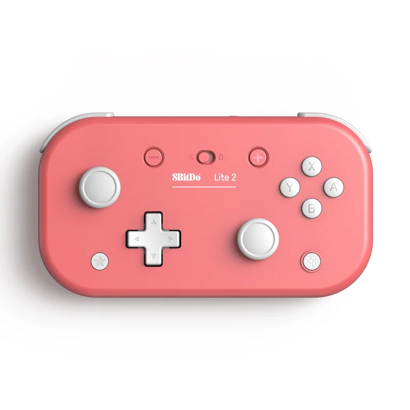Product Image for 8bitdo Lite 2 BT Controller Pink - Nintendo Switch Kontroll | Webhallen