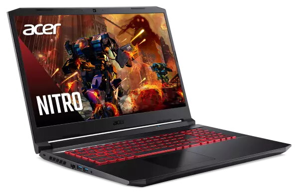 Nitro 5 / 17.3" / FHD / IPS / 144Hz / i5-11300H / 8GB / 512GB / RTX 3050 (Fyndvara - Klass 1)