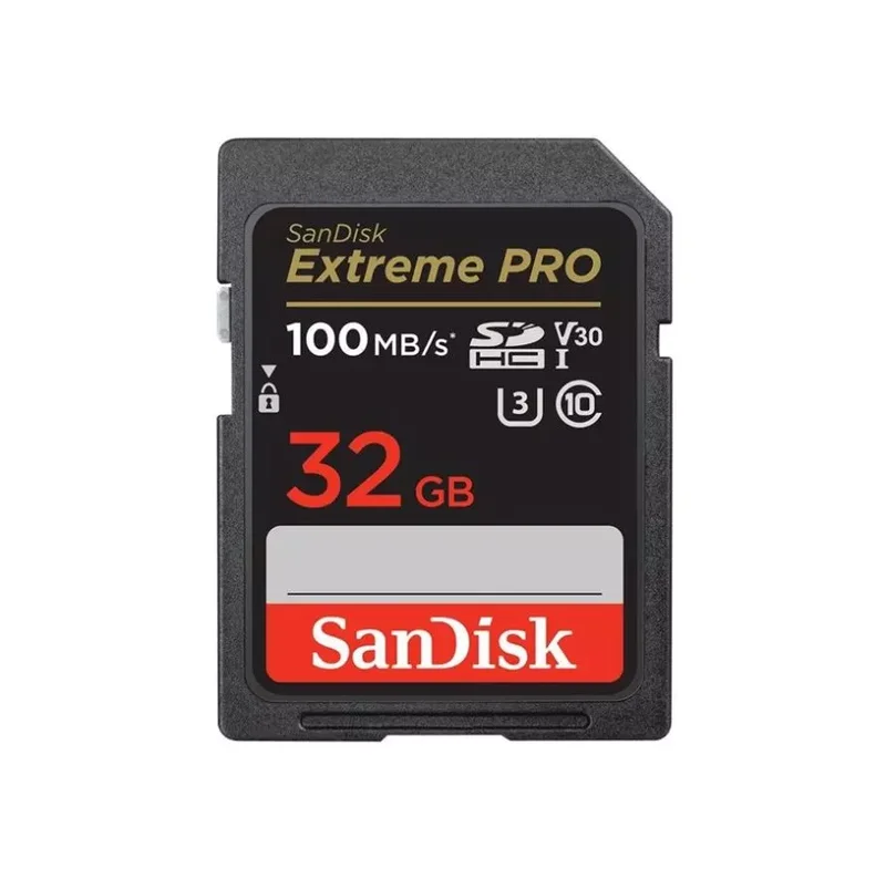 Product Image for SanDisk Extreme PRO SDHC - 32GB + 2 års RescuePRO Deluxe / 100MB/s / UHS-I / Class 10 /