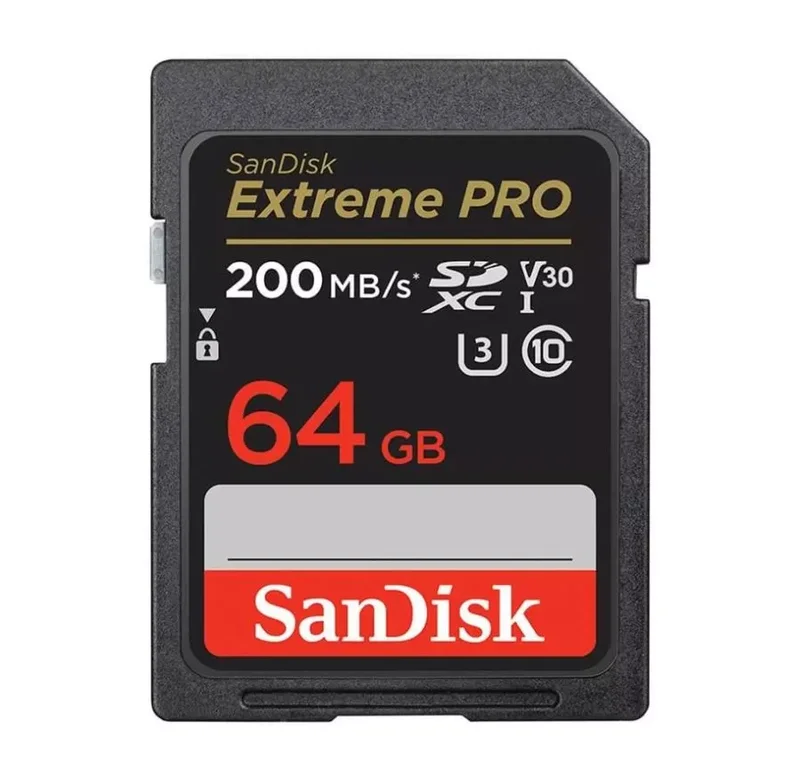 Product Image for SanDisk Extreme PRO SDXC - 64GB + 2 års RescuePRO Deluxe / 100MB/s / UHS-I / Class 10 /