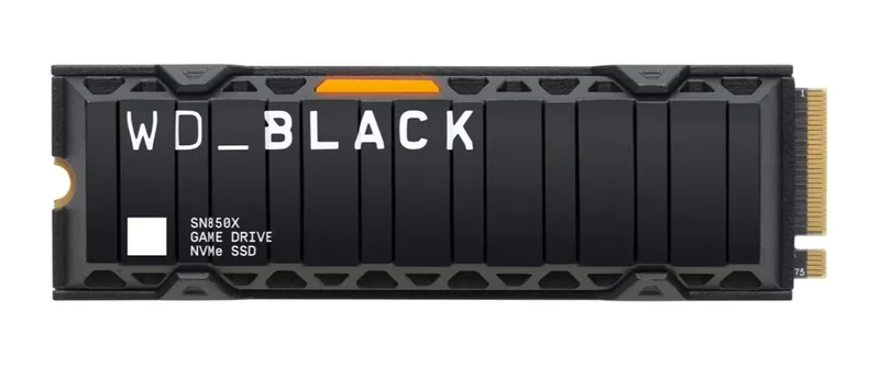 Product Image for WD BLACK SN850X 1TB NVMe SSD Heatsink - Intern M.2 SSD | Webhallen