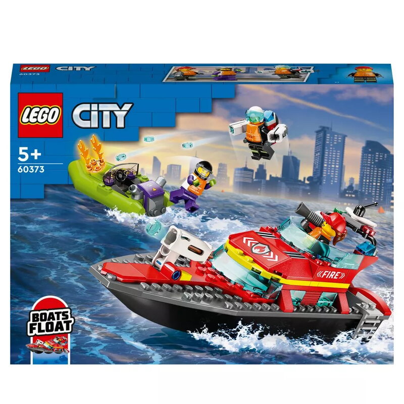 LEGO City Brandräddningsbåt 60373