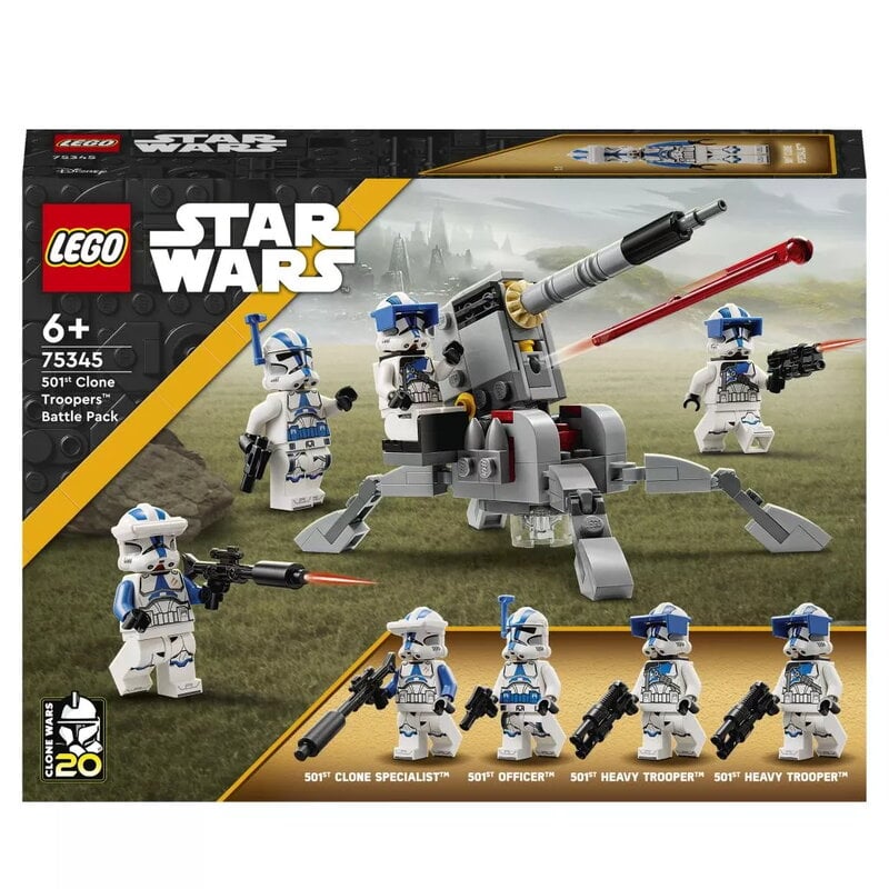 LEGO Star Wars 501st Clone Troopers Battle Pack 75345
