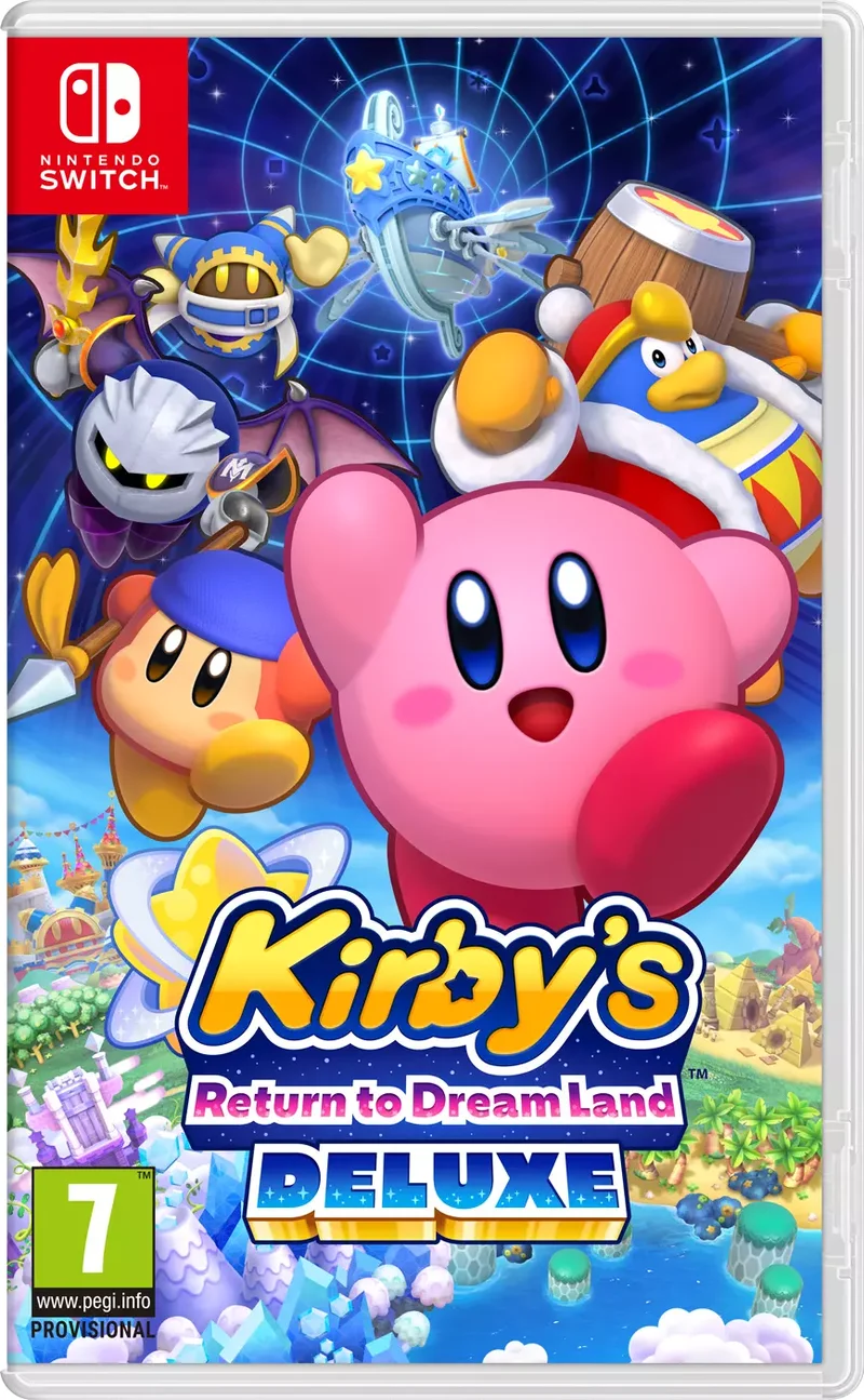 Product Image for Kirby: Return to Dream Land Deluxe (Switch) - Äventyrsspel | Webhallen