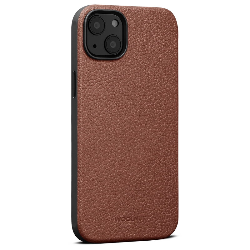 Woolnut Läderfodral till Iphone 14 Plus - Cognac
