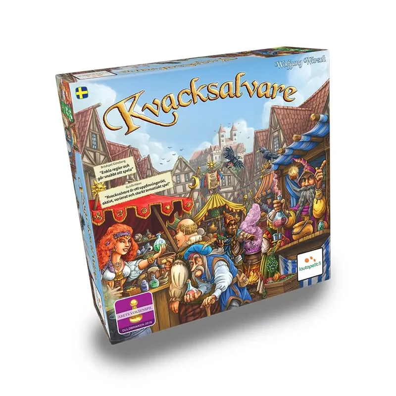 Product Image for Brädspel - Kvacksalvare (Sv) - Årets spel 2022 - Sällskapsspel | Webhallen