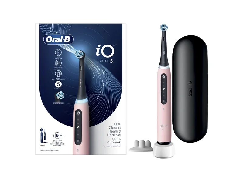 Product Image for Oral-B iO5s Blush Pink - Eltandborste | Webhallen