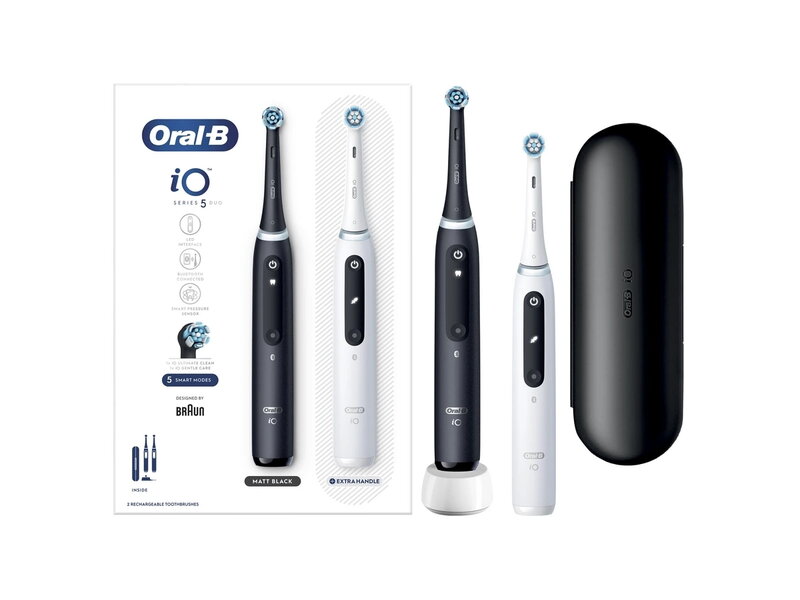 Oral-B iO5 Duo Black UCB/ White SC
