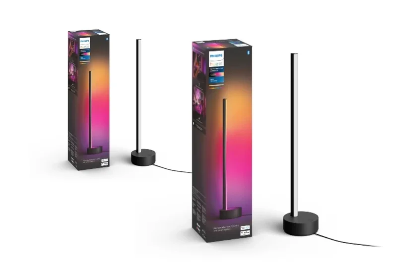 Product Image for Philips Hue White and Color Ambience Gradient Signe bordslampa / Svart - 2-pack - Philips Hue Armaturer | Webhallen