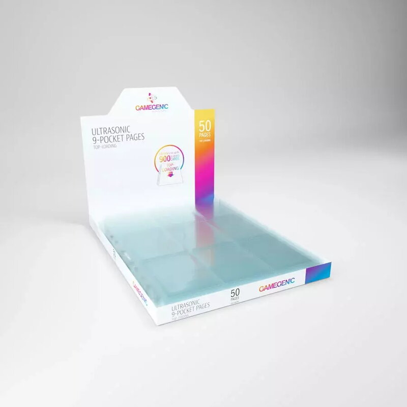 Gamegenic Ultrasonic Topload 9-Pocket Pages (50 Pages)