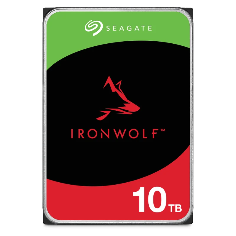 Product Image for Seagate IronWolf 10TB / 256MB / 7200 RPM / ST10000VN000 - Intern hårddisk 3,5" | Webhallen