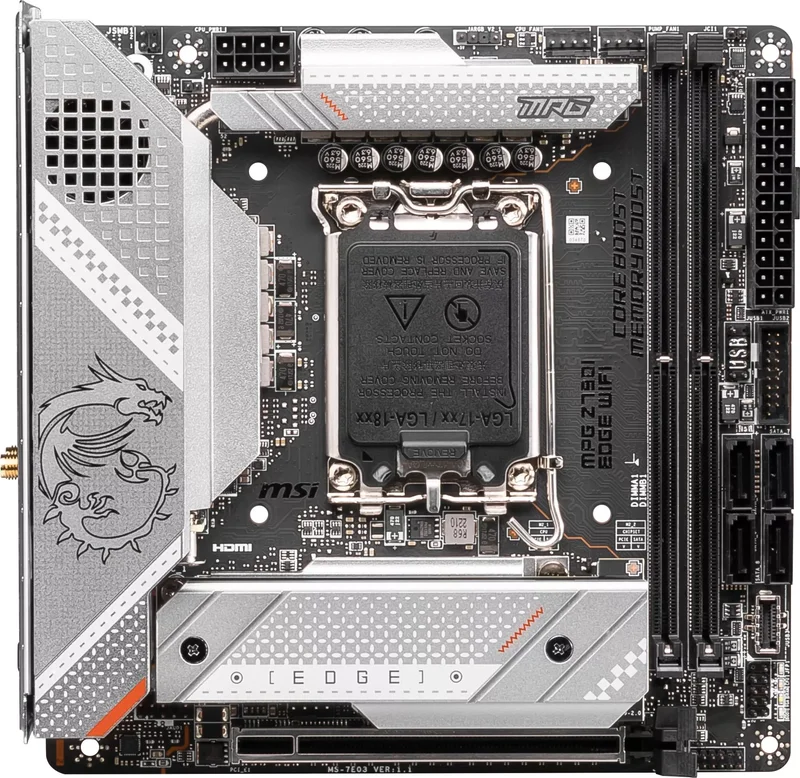 Product Image for MSI MPG Z790I EDGE WIFI - Socket 1700 Raptor Lake | Webhallen