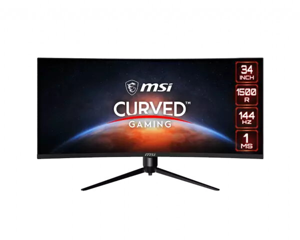 Optix MAG342CQR / 34" / WQHD / 1ms / 144Hz / Curved (Fyndvara - Klass 2)
