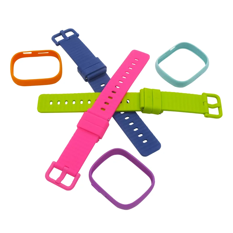 Product Image for Xplora X6 Play (Energy Pack) Wristbands - Pink, Lime, Dark Blue - Smartklocka | Webhallen