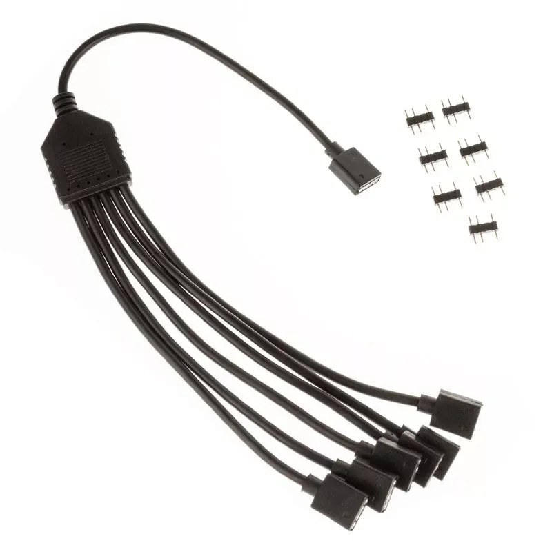 Product Image for Kolink ARGB 1-6 Splitter Cable - 30cm