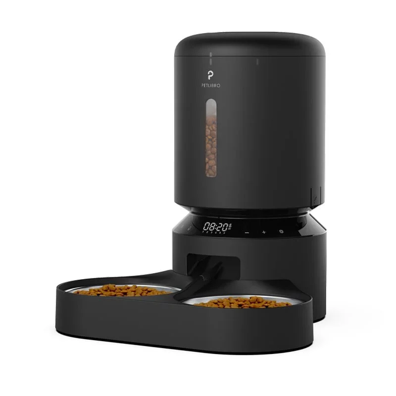 Product Image for Petlibro Granary Foderautomat / Dubbla skålar / 5L - Svart