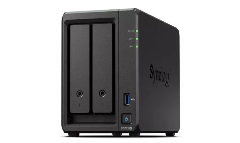 Synology DiskStation DS723+ - 2 fack / 2.6Ghz 2-Core / 2GB DDR4