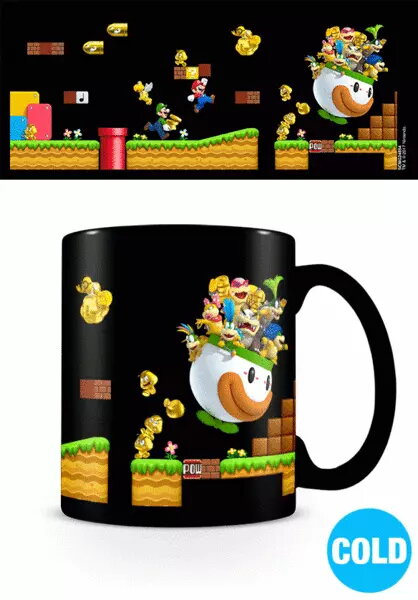 Super Mario: Gold Coin Rush Heat Change Mug