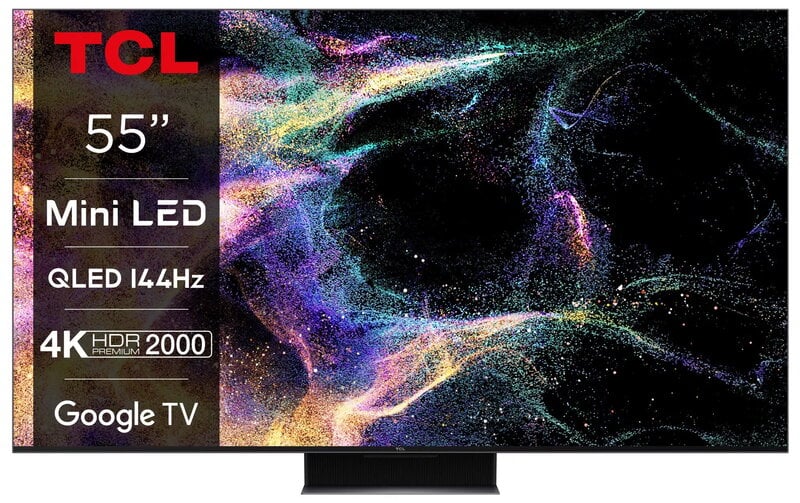 TCL 55" 55C849 / Mini LED / 4K / 144Hz / Google TV
