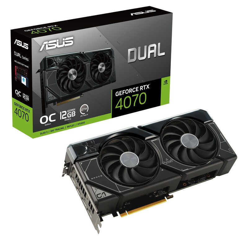 ASUS Dual GeForce RTX 4070 Dual OC 12GB