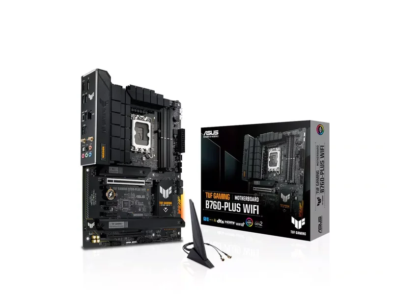 Product Image for ASUS TUF GAMING B760-PLUS WIFI - Socket 1700 Raptor Lake | Webhallen