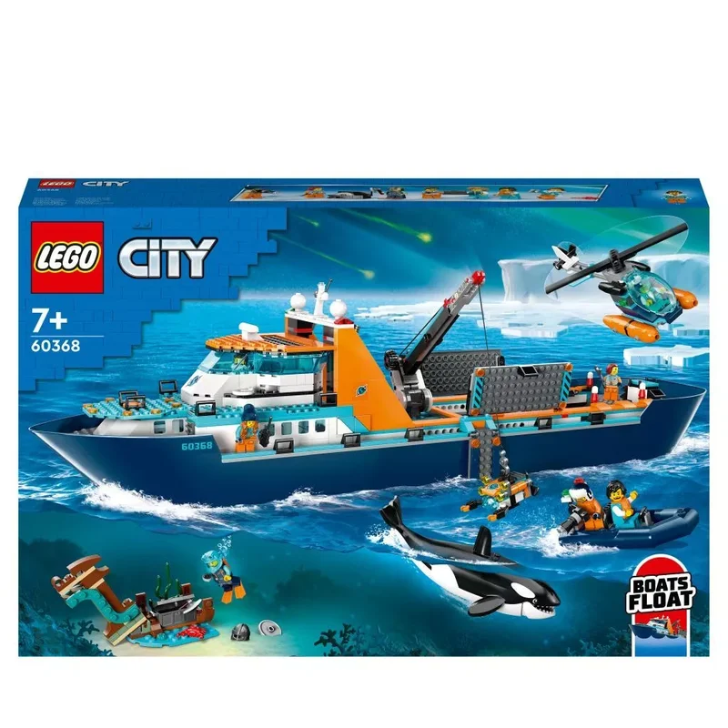 Product Image for LEGO City Polarutforskare och skepp 60368