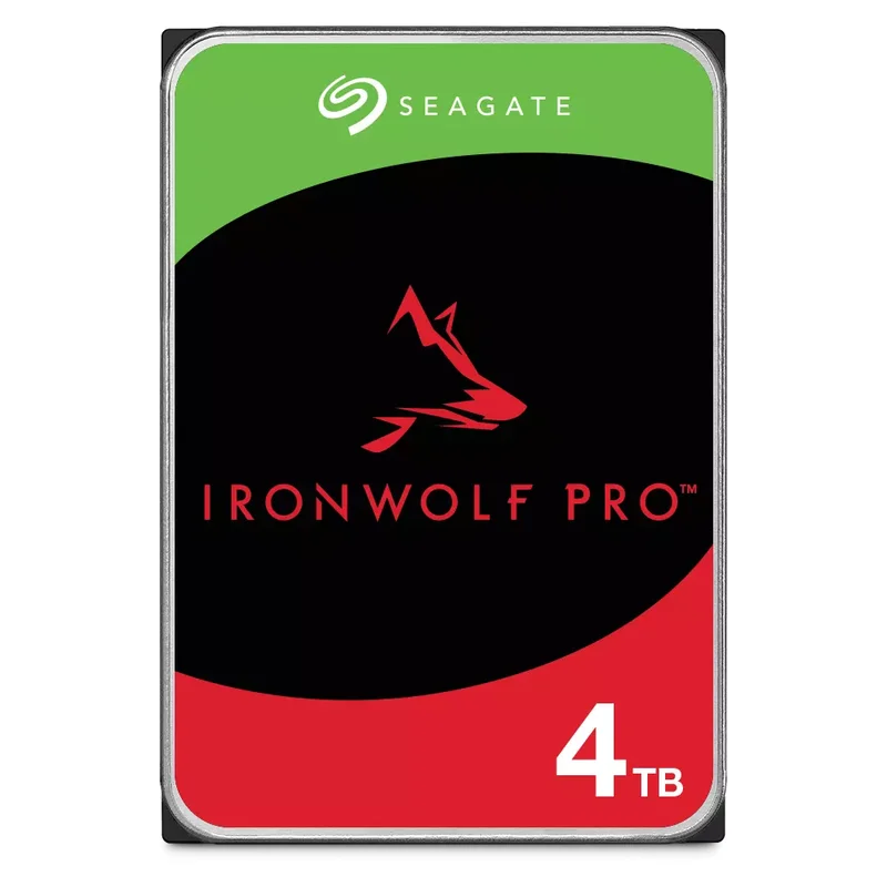 Product Image for Seagate Ironwolf Pro 4TB / 256MB / 7200 RPM / ST4000NT001 - Intern hårddisk 3,5" | Webhallen