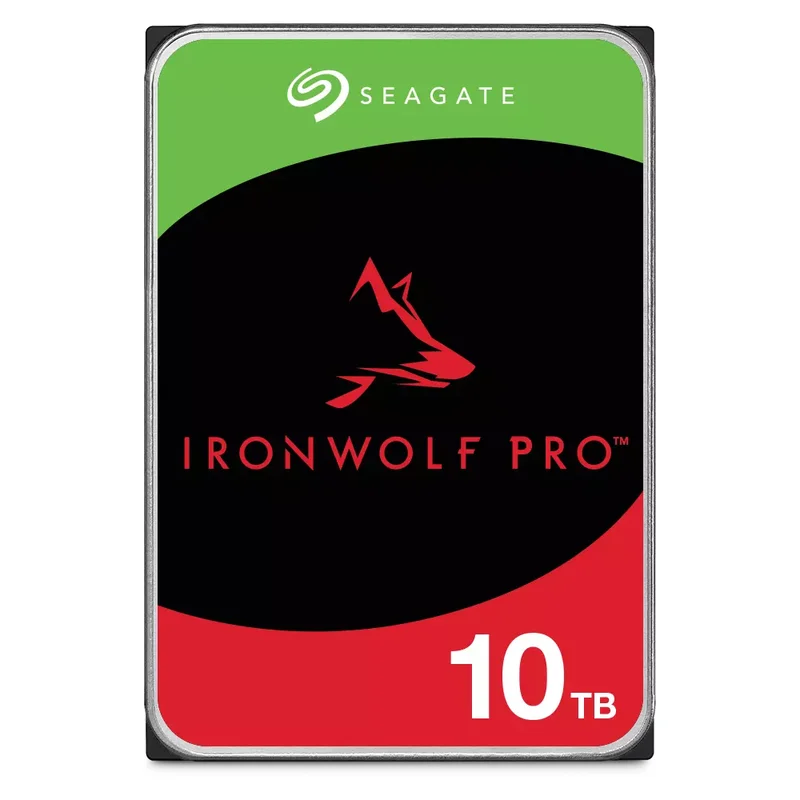 Product Image for Seagate Ironwolf Pro 10TB / 256MB / 7200 RPM / ST10000NT001 - Intern hårddisk 3,5" | Webhallen