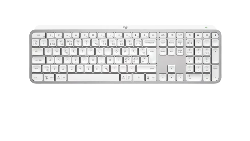 Product Image for Logitech MX Keys S - Pale Grey - Trådlösa | Webhallen