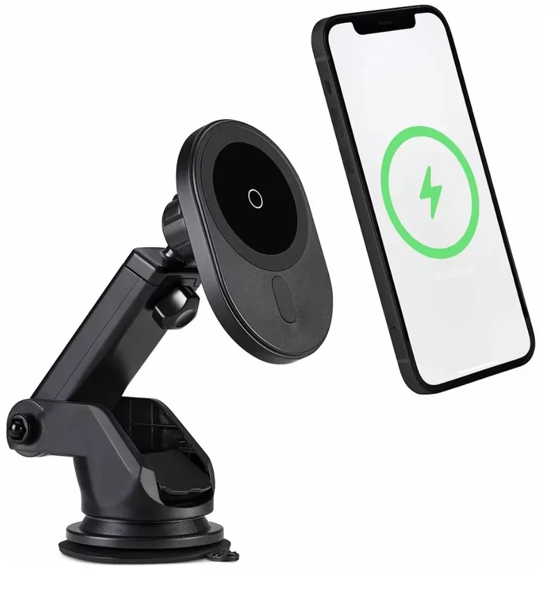 Product Image for Andersson Magnet Trådlös Billaddare 15W - Svart - Strömadapter | Webhallen