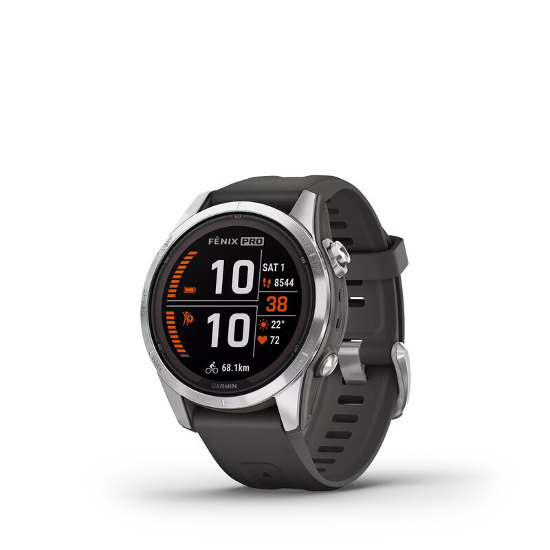 Garmin fenix 7S Pro Solar Edition 42mm - Silver