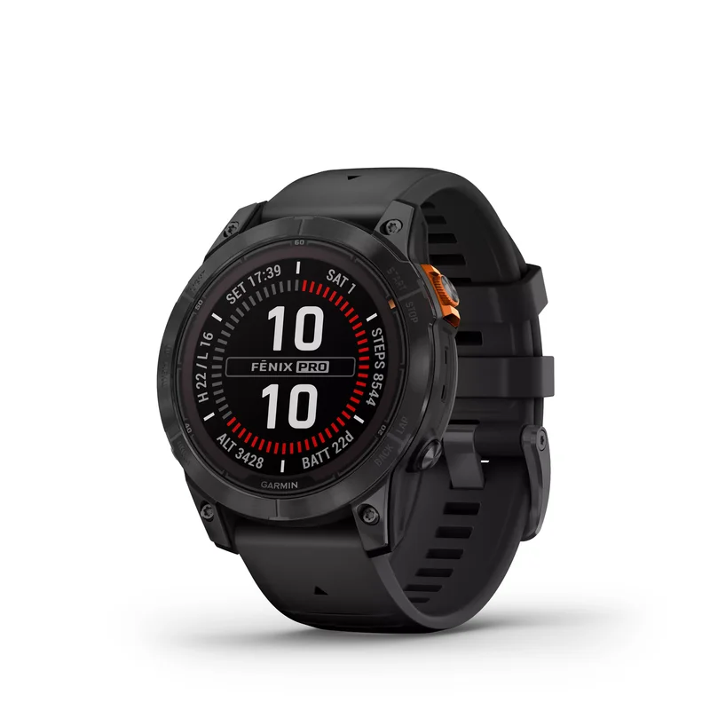 Product Image for Garmin fenix 7 Pro Solar Edition 47mm - Svart - Smartklocka | Webhallen