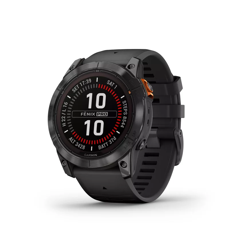 Product Image for Garmin fenix 7X Pro Solar Edition 51mm - Svart/Skiffergrå - Smartklocka | Webhallen