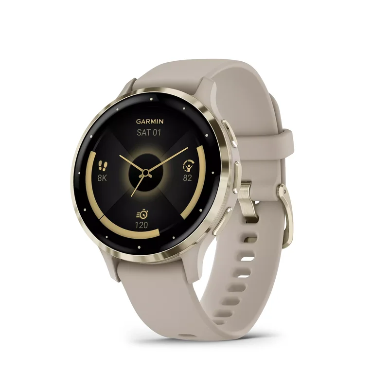 Product Image for Garmin Venu 3S - Soft Gold French Gray - Smartklocka | Webhallen