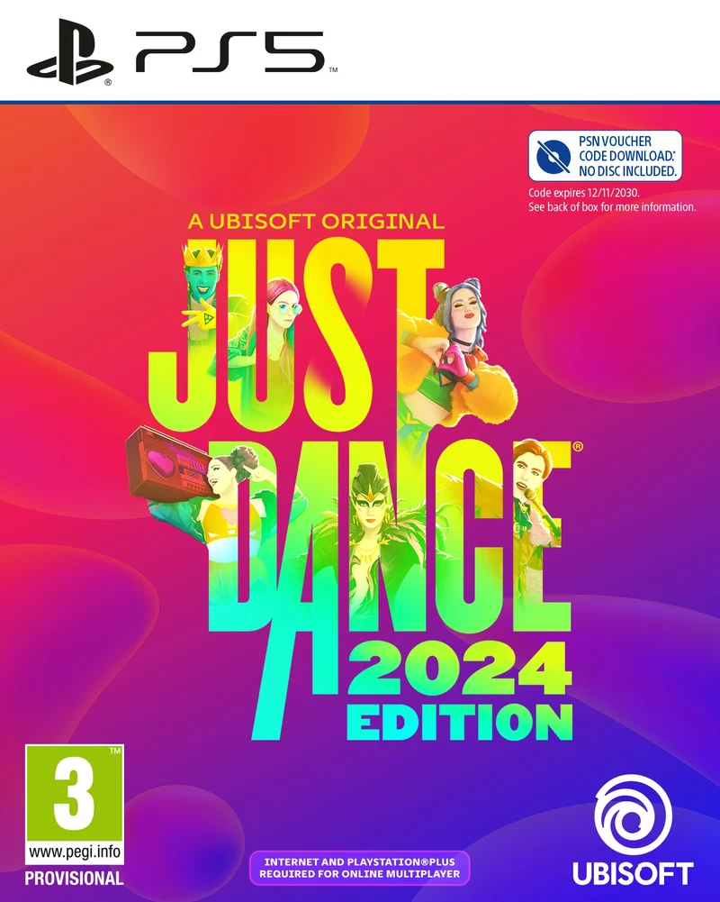 Product Image for Just Dance 2024 Edition - Code in Box (PS5) - Dans- & Musikspel | Webhallen