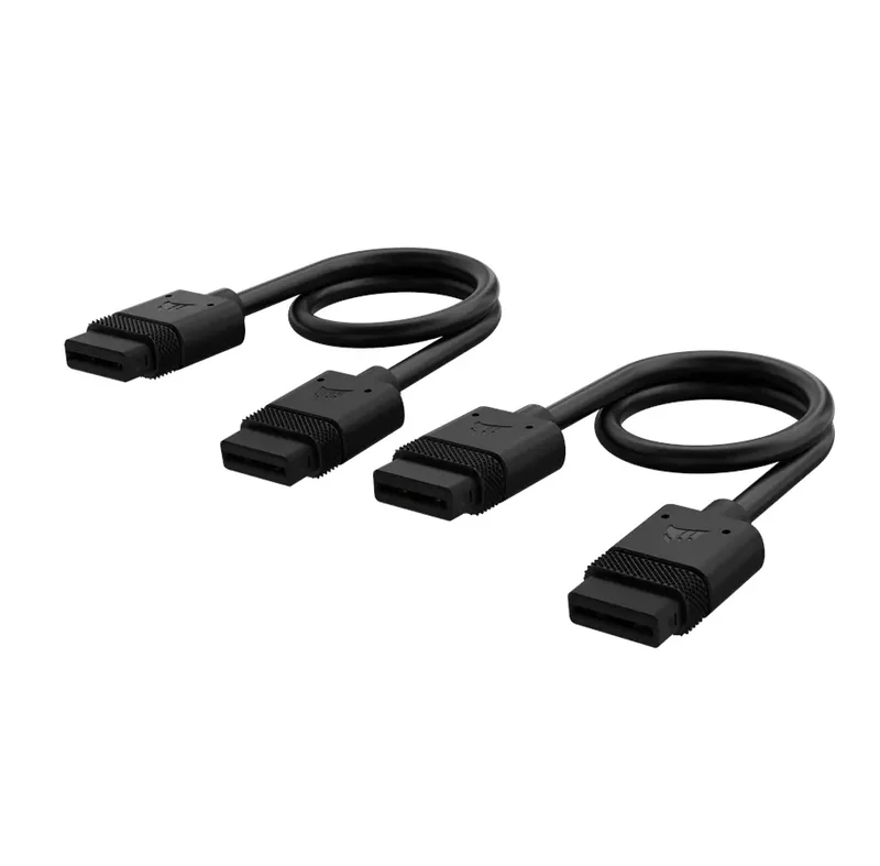 Product Image for Corsair iCUE Link Cables 2x 200mm (straight connectors)